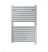 Zehnder Klaro Electric Towel Rail - Electric Simple Immersion 1148 x 500mm - Chrome