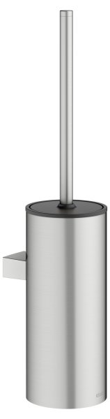 Keuco Collection Moll Wall-Mounted Toilet Brush Set - Stainless Steel/Anthracite