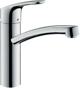 Hansgrohe Focus M41 Single Lever Kitchen Mixer 160, Single Spray Mode - Chrome