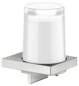 Keuco Edition 11 Lotion Dispenser with Holder & Pump Chrome - Stainless Steel