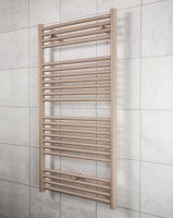 Zehnder Klaro Towel Rail 748 x 450mm - Beige Quartz