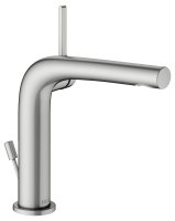 Keuco Edition 400 Single Lever Basin Mixer 150 with Pop-Up Waste - Stainless Steel