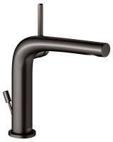 Keuco Edition 400 Single Lever Basin Mixer 150 with Pop-Up Waste - Brushed Titanblack