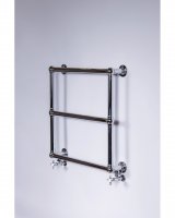 DQ Heating Hungerford 685 x 685mm Towel Rail - Chrome