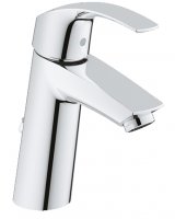 Grohe Eurosmart One-Handled Mixer with Smooth Body - Medium Height