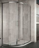 Sommer 8 Double Offset Door Quadrant Shower Enclosure 1200 x 800mm