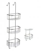 Smedbo Sideline Basic Triple Shower Basket