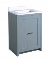 Tavistock Lansdown Mineral Blue 600mm Underslung Unit & Basin