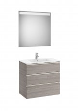Roca The Gap 3 Drawer with Mirror Bathroom Furniture