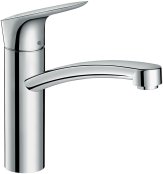 Hansgrohe Logis M31 Single Lever Kitchen Mixer 160, Single Spray Mode - Chrome