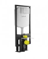 Vitra 3/6 Litre Slim Wall Hung Floor Fixation Frame Concealed Cistern