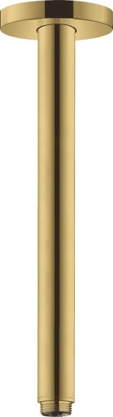 Hansgrohe Ceiling Connector S 300mm - Polished Gold-Optic