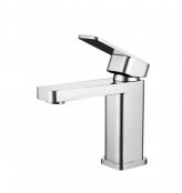 RAK Compact Square Mono Basin Mixer Tap