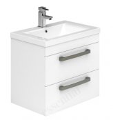 Essential Nevada 600mm Wall Hung Basin Unit with 2 Drawers