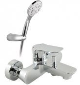 Vado Photon Exposed Bath Shower Mixer with Shower Kit