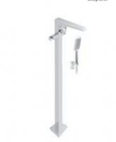 Francis Pegler Ventu Floorstanding Bath Shower Mixer Tap - Chrome - Shower Kit Included