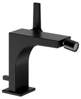 Keuco Edition 11 Single Lever Bidet Mixer with Pop-Up Waste - Matt Black