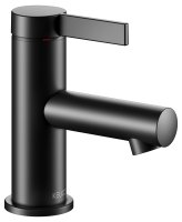 Keuco IXMO Single Lever Basin Mixer 60 (Pure Round Rosette) - Matt Black