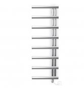 Bisque Chime Electric Towel Rail - Right Handed - Stainless Steel Mirror - 1070mm x 500mm