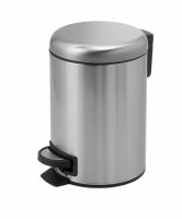 Origins Living 5L Potty Pedal Bin - Brushed Stainless Steel