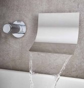 Marflow Tsar Wall Mounted Basin Mixer With Cascade Spout