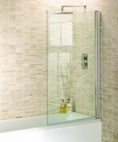 Aquadart Venturi 8 Square Edge 1400mm Bath Screen