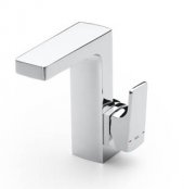 Roca L90 Side Handle Basin Mixer with Pop Up Waste