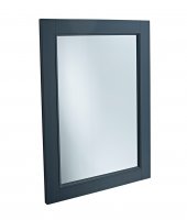 Tavistock Lansdown Matt Dark Grey 570mm Wooden Framed Mirror