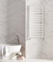 Zehnder Vision Towel Radiator 1176 x 500mm - White (Ral9016)