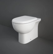 RAK Tonique Close Coupled Back To Wall Pan With Soft Close Seat