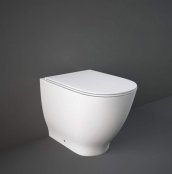RAK Moon Rimless Back To Wall WC With Soft Close Seat