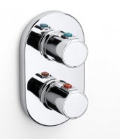 Roca Victoria V2-T Built-In Thermostatic Bath or Shower Mixer