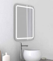The White Space Indy LED Bathroom Mirror - 600mm x 800mm -