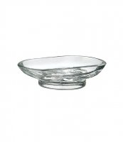 Smedbo Xtra Spare Clear Glass Soap Dish