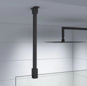 Kudos Ultimate Glass to Ceiling Stabilising Bar - Matt Black
