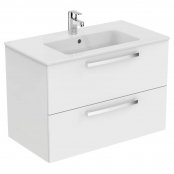 Ideal Standard Tempo 800mm Wall Mounted White Gloss Vanity Unit