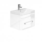 Essential Vermont 800mm Wall Hung Basin Unit with Drawer