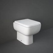 RAK Series 600 Back To Wall Pan With Slimline Wrap Over Soft Close Seat
