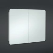RAK Mirrors Duo Stainless Steel Double Cabinet