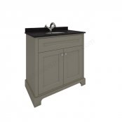 RAK Washington 800mm Cappuccino Basin Unit