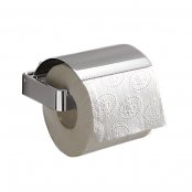Origins Living Lounge Chrome Toilet Roll Holder With Flap