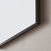 Origins Living 1200mm Docklands Rectangular Mirror - Black