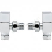 RAK Angled Square Head Radiator Valve