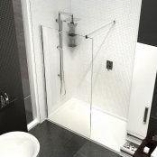 Kudos Ultimate 2 1200mm 10mm Glass Wetroom Panel (Chrome)