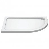 Spring 900 x 760mm Offset Quadrant Shower Tray