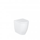 Britton Milan Rimless Back To Wall WC with Seat