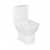 Britton Shoreditch Square Rimless Close Coupled WC including Seat