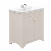 Essential Maine 800mm Unit with Basin & 2 Doors Floorstanding Pack, Cashmere Ash