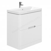 Essential Colorado 800mm Basin Unit with 2 Drawers