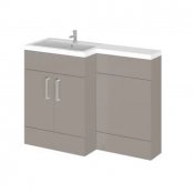 Essential Nevada Left Hand L-Shaped Unit With Basin, Cashmere Ash